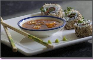 Sushi & Spicy Dip